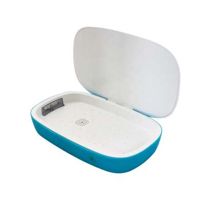 Wireless Charger Uv-C Sterilizer Mobile Cell Phone Portable Uv Light Portable Sterilizer Box Sterilization